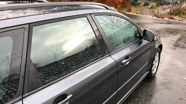 Volvo V50 med Skistativ