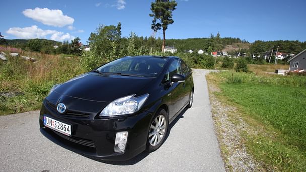 Toyota Prius med Vinterdekk