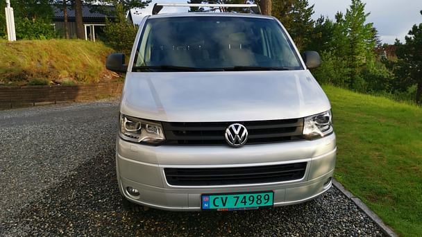 Volkswagen Transporter med Vinterdekk