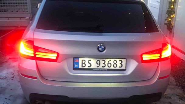 BMW 5-Serie Touring med GPS