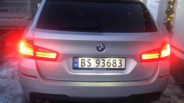 BMW 5-Serie Touring med GPS