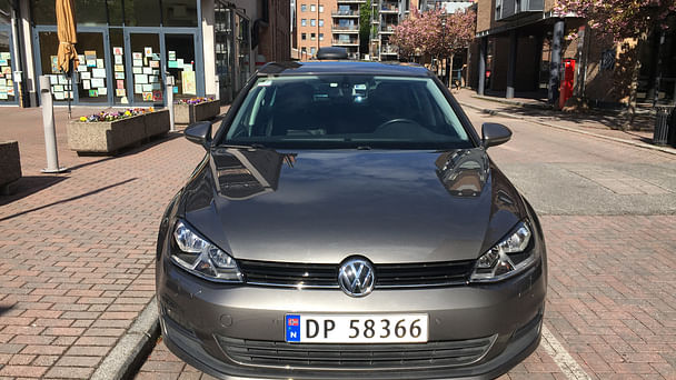 Volkswagen Golf med GPS