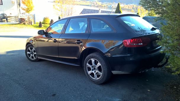 Audi A4 Avant med Sykkelstativ