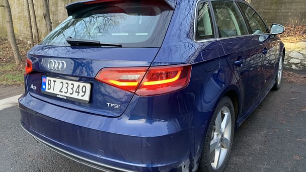 Audi A3 Sportback med Vinterdekk