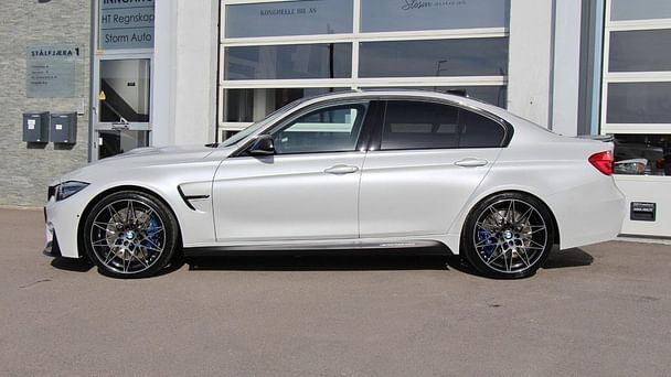 BMW M3 med Vinterdekk
