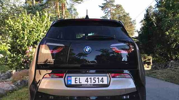 BMW i3 med Vinterdekk