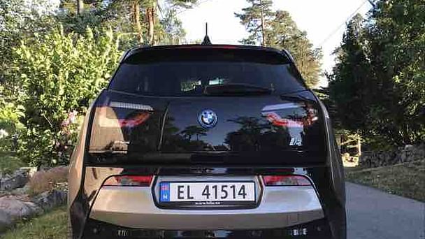 BMW i3 med Vinterdekk
