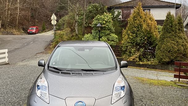Nissan Leaf med GPS