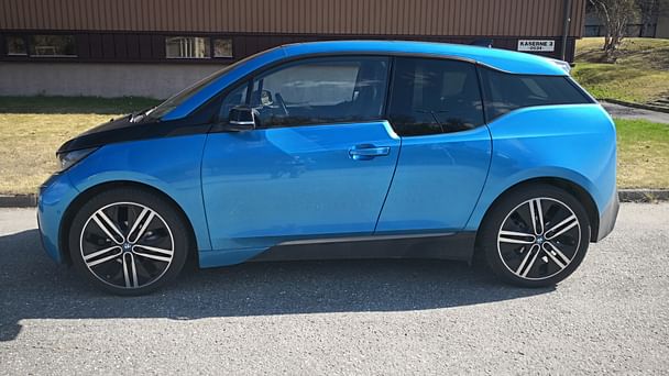 BMW i3 med GPS