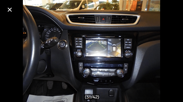 Nissan Qashqai med Sykkelstativ