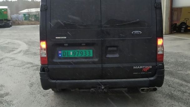 Ford Transit Connect med Tilhengerfeste