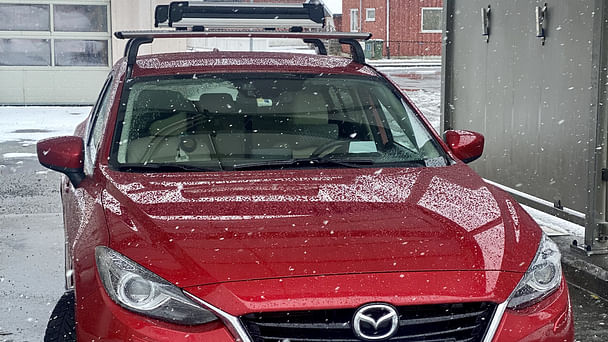 Mazda 3 med Vinterdekk
