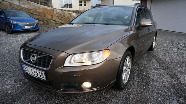 Volvo V70 med Vinterdekk