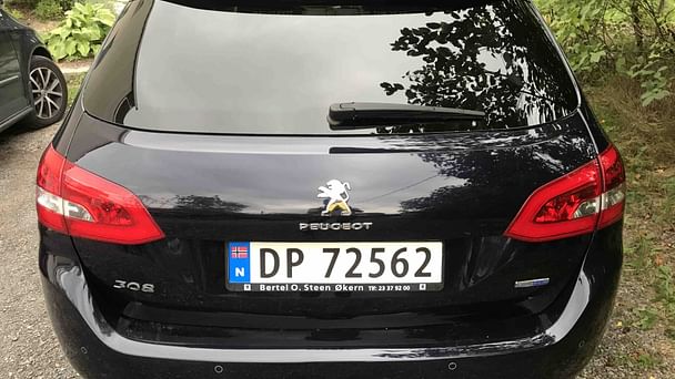 Peugeot 308 SW med GPS