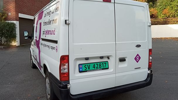 Ford Transit Varebil med Vinterdekk