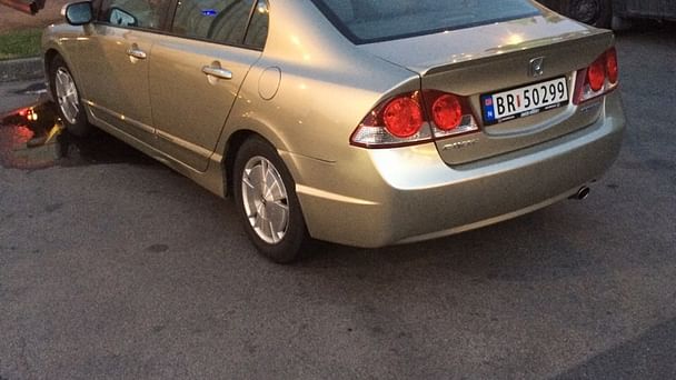 Honda Civic med Vinterdekk