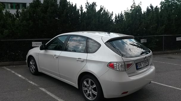 Subaru Impreza Diesel 150hk 350Nm firehjulsdrift med Vinterdekk