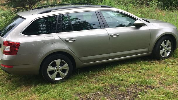 Skoda Octavia Combi med Vinterdekk