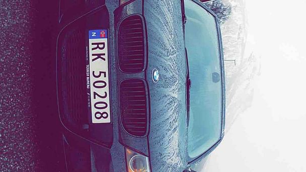 BMW 3-Serie med Vinterdekk