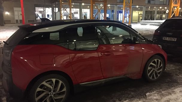 BMW i3 med GPS