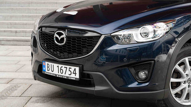 Mazda CX-5 med Skistativ