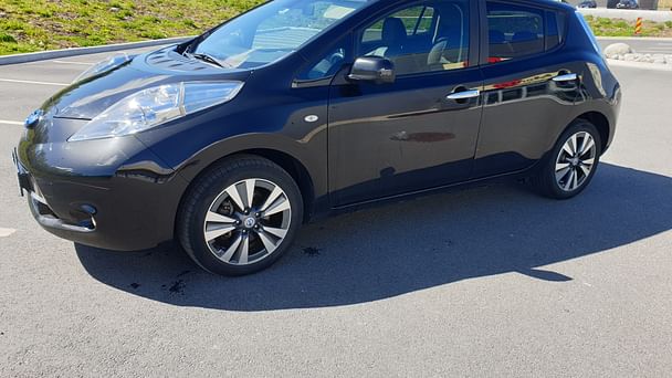 Nissan Leaf med GPS