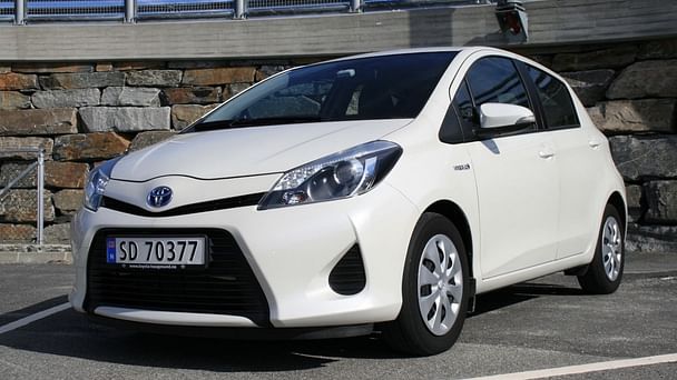 Toyota Yaris, 2014, Blyfri / Elektrisk (hybrid), automatisk
