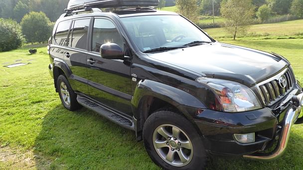 Toyota Land Cruiser med Vinterdekk