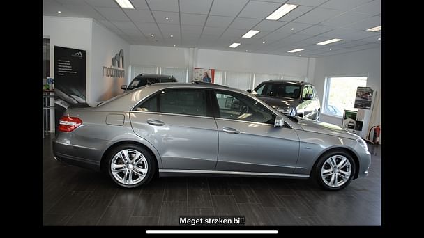 Mercedes Classe E med GPS