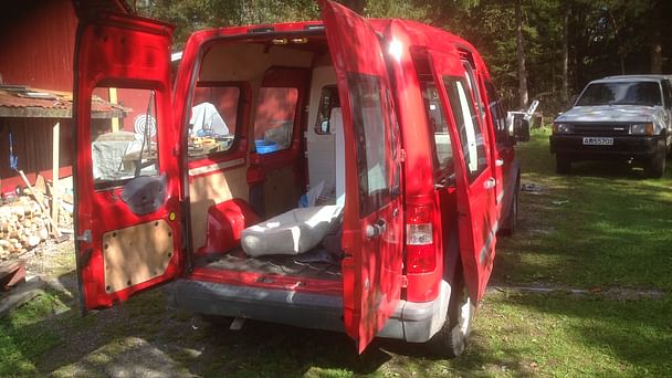Ford Transit Connect med Vinterdekk