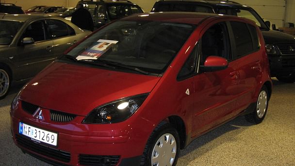 Mitsubishi Colt med Tilhengerfeste