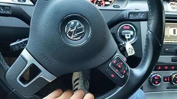 Volkswagen Passat med Vinterdekk