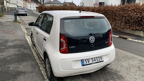 Volkswagen Up! med Vinterdekk