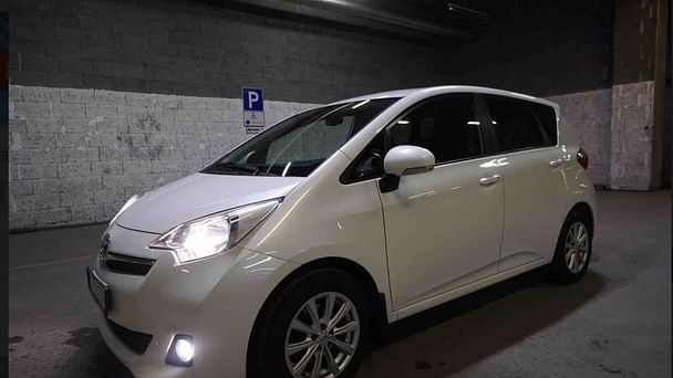 Toyota Verso-S med Vinterdekk