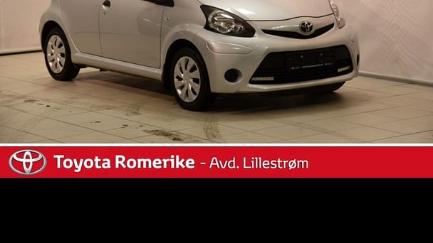 Toyota Aygo med Vinterdekk