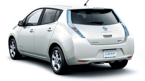 Nissan Leaf med Vinterdekk