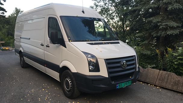 Volkswagen Crafter med Vinterdekk