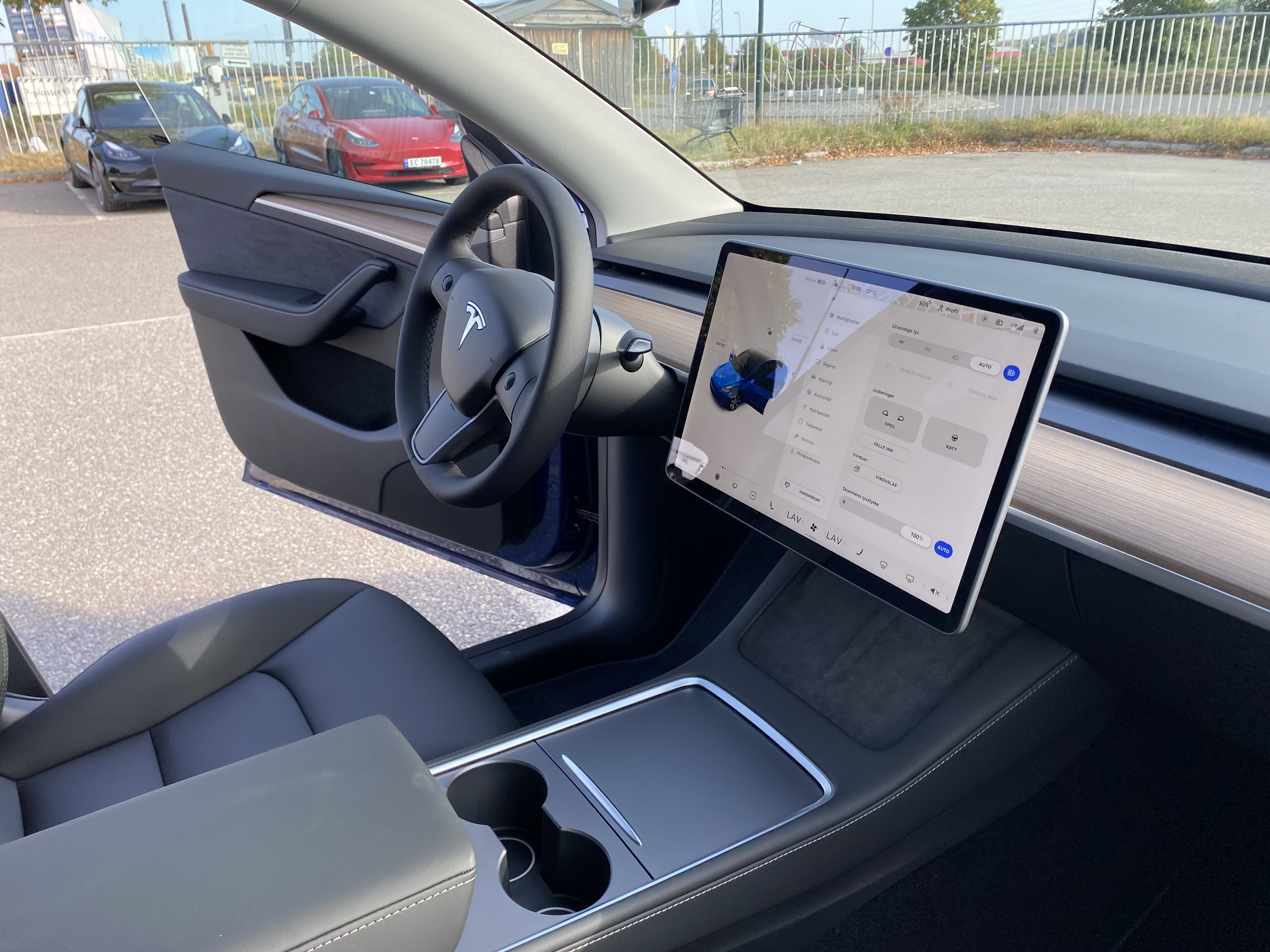Tesla Model Y med Firehjulstrekk