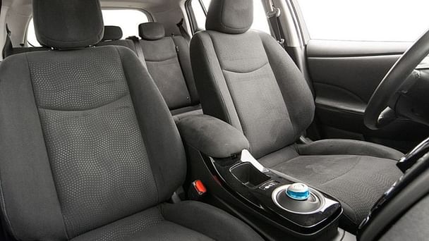 Nissan Leaf med Vinterdekk