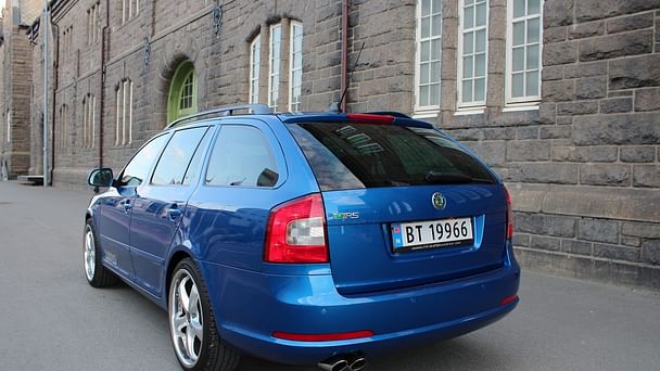 Skoda Octavia Combi med Vinterdekk