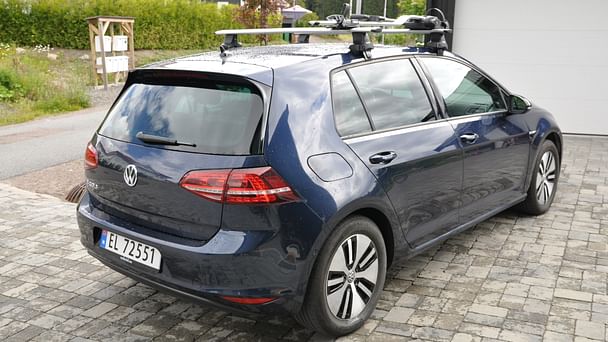 Volkswagen Golf Kombi med Sykkelstativ