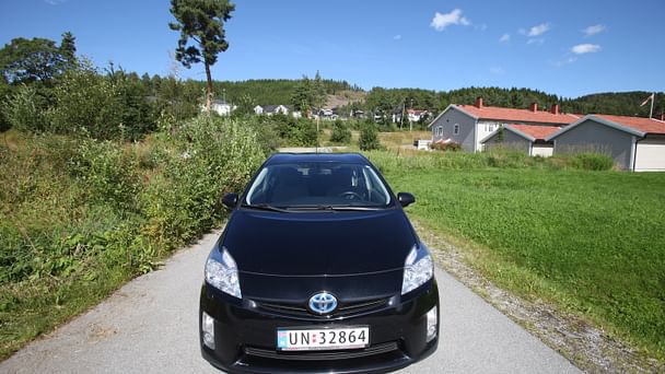 Toyota Prius med GPS