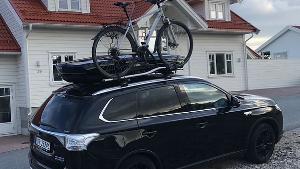Mitsubishi Outlander med Lydinngang