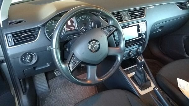 Skoda Octavia Combi med Sykkelstativ