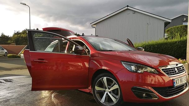 Peugeot 308 med Vinterdekk