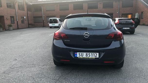 Opel Astra med Bluetooth audio