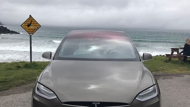 Tesla Model X 90D, 2017, Elektrisk, automatisk, 6 seter