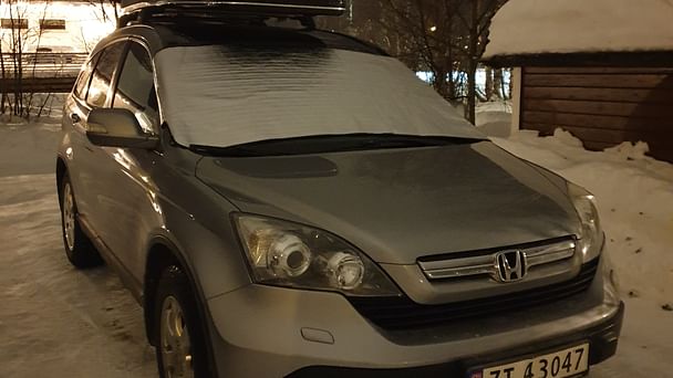 Honda CR-V med Sykkelstativ