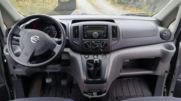 Nissan NV200 med Vinterdekk