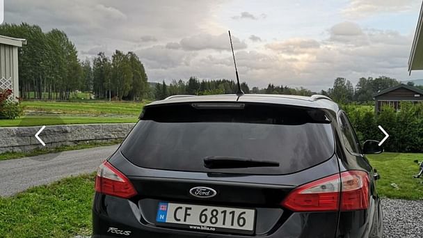 Ford Focus SW med Sykkelstativ